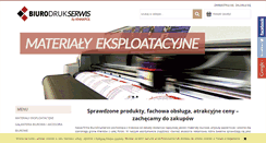 Desktop Screenshot of biurodrukserwis.com.pl